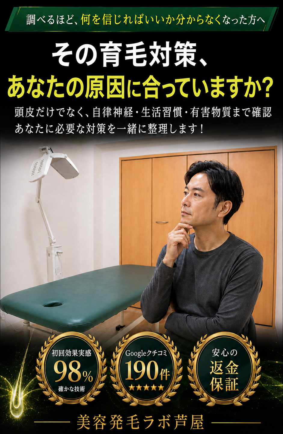 メンズ発毛